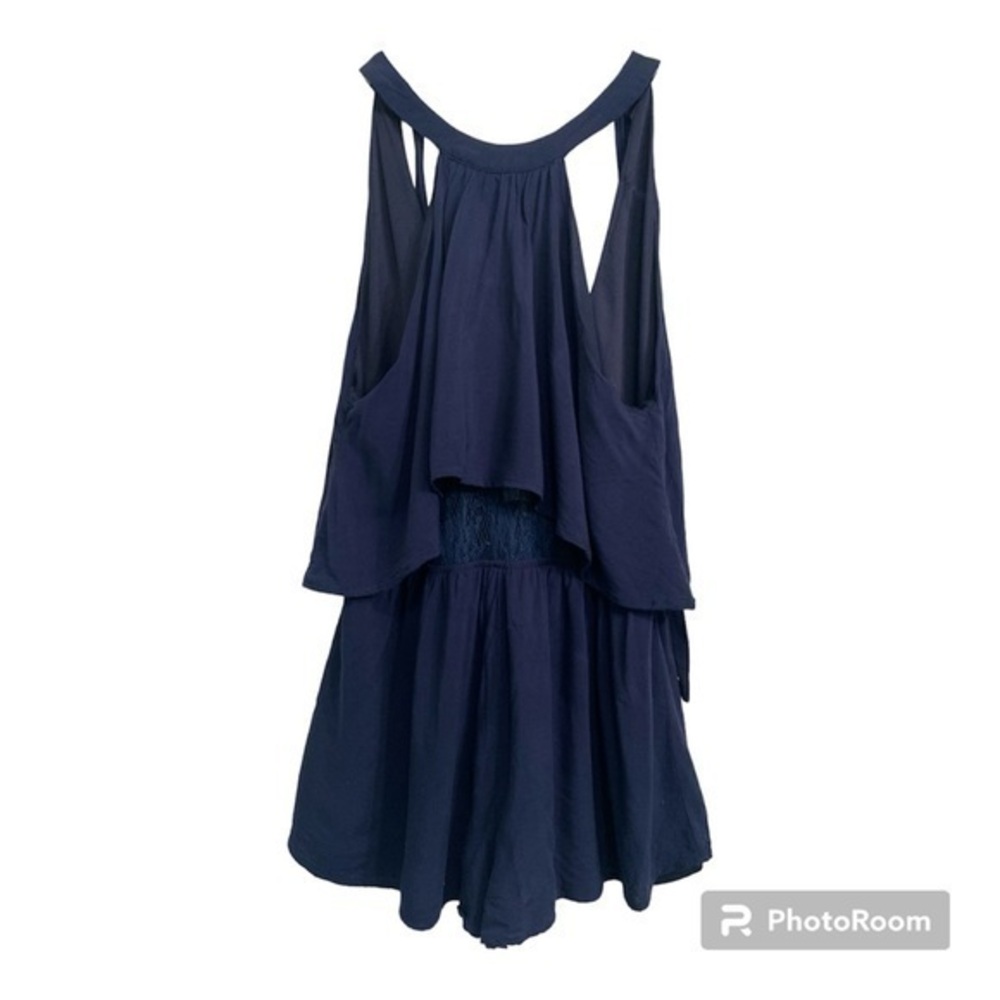 TOBI Cut Out High Neck open back Romper S